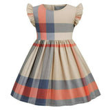 Little Girls Dress Boho Dress for Kids, Beige Designer Style Dress for any occasion