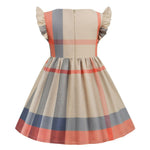 Little Girls Dress Boho Dress for Kids, Beige Designer Style Dress for any occasion