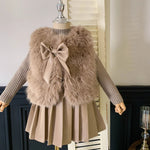 ONEAKIDS Baby & Toddler clothing 12-18M / BEIGE Fall & Winter Girls' 3-Piece Set