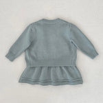 ONEAKIDS Baby & Toddler clothing 2-Piece Daisy Girl Knit Dress & Cardigan Set
