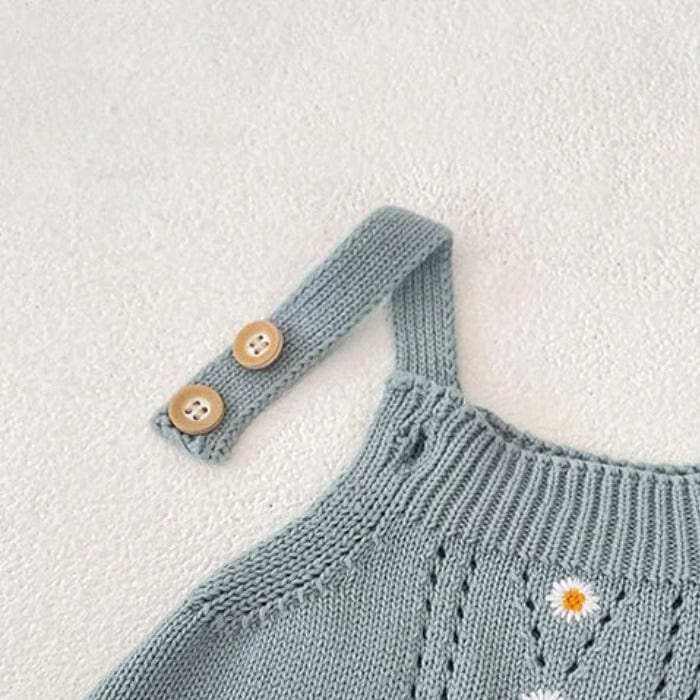 ONEAKIDS Baby & Toddler clothing 2-Piece Daisy Girl Knit Dress & Cardigan Set