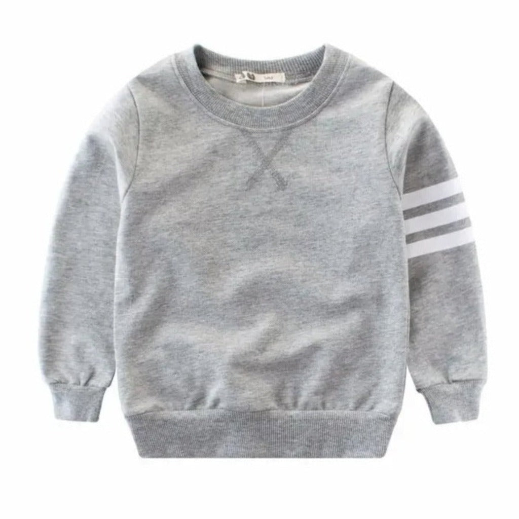 ONEAKIDS Baby & Toddler clothing 2T / GRAY Explorer's Cotton Sweatshirt for Boys