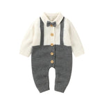 ONEAKIDS Baby & Toddler clothing 3-6M / GRAY Baby & Toddler Suit Rompers