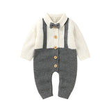 ONEAKIDS Baby & Toddler clothing 3-6M / GRAY Baby & Toddler Suit Rompers