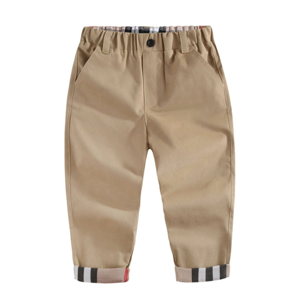 ONEAKIDS Baby & Toddler clothing 3T / BEIGE Boys' Pocket Detail Bottoms
