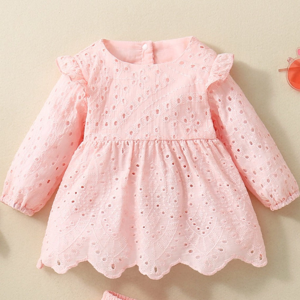 ONEAKIDS Baby & Toddler clothing 6-12M / PINK Selena Soft Cotton Baby & Toddler 2-Piece Set