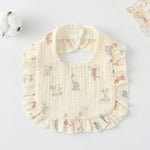 ONEAKIDS Baby & Toddler clothing ANIMALS Boho Muslin Bibs for Baby Girls