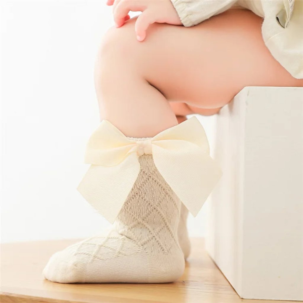 ONEAKIDS Baby & Toddler clothing Baby Girl's Socks With Bows