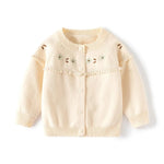 ONEAKIDS Baby & Toddler clothing Baby Girls' Cardigan in Cream Color