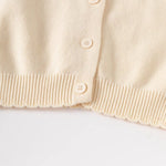 ONEAKIDS Baby & Toddler clothing Baby Girls' Cardigan in Cream Color