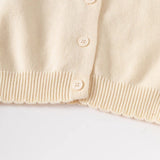ONEAKIDS Baby & Toddler clothing Baby Girls' Cardigan in Cream Color