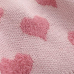 ONEAKIDS Baby & Toddler clothing Baby Girls’ Pink Heart Knit Cardigan