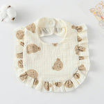 ONEAKIDS Baby & Toddler clothing BEAR Boho Muslin Bibs for Baby Girls