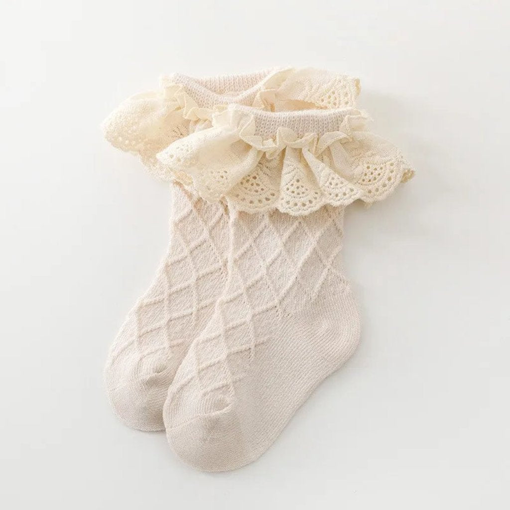 ONEAKIDS Baby & Toddler clothing BEIGE / 0-3M Cute Ballerina Socks