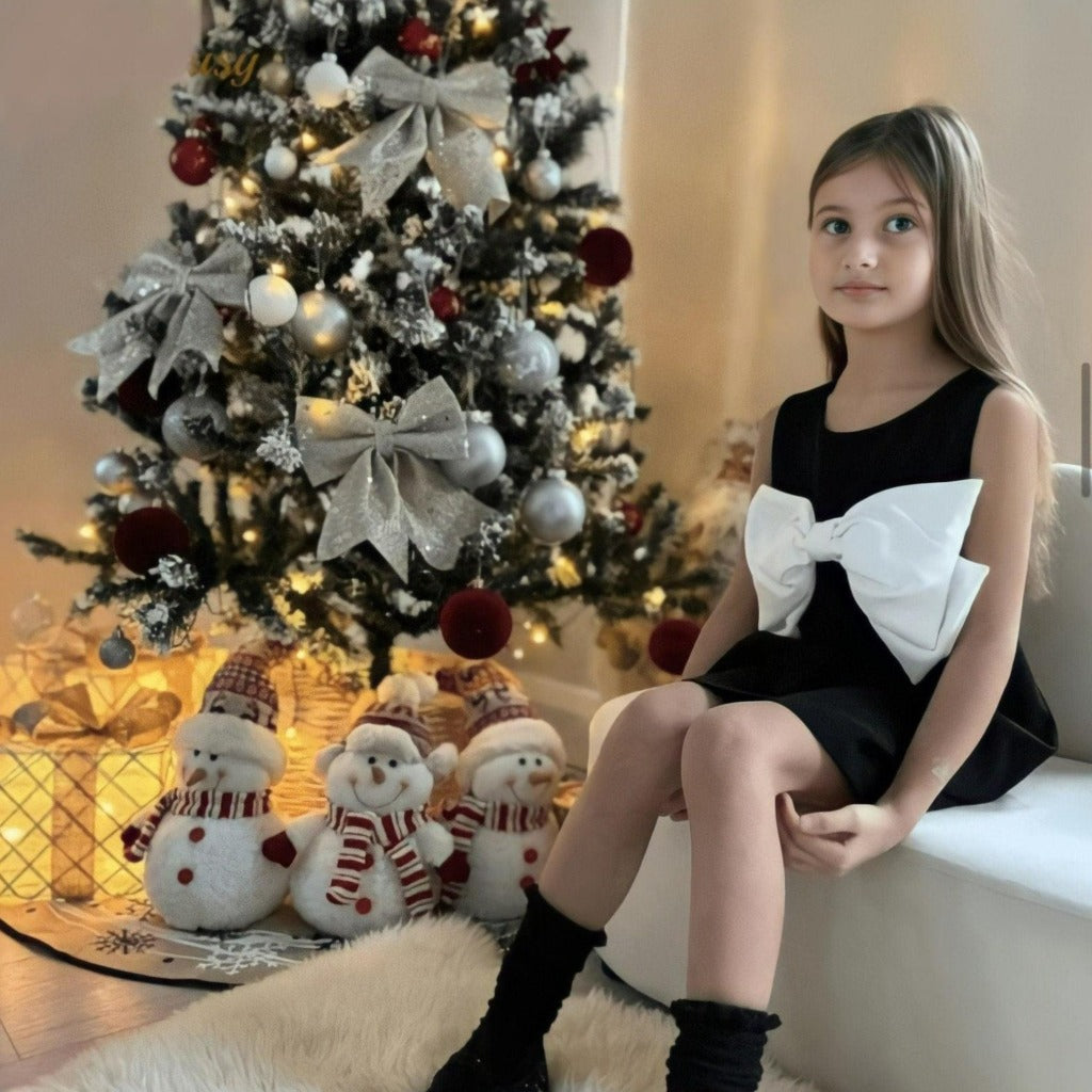 ONEAKIDS Baby & Toddler clothing Big Bow Girls' Dress