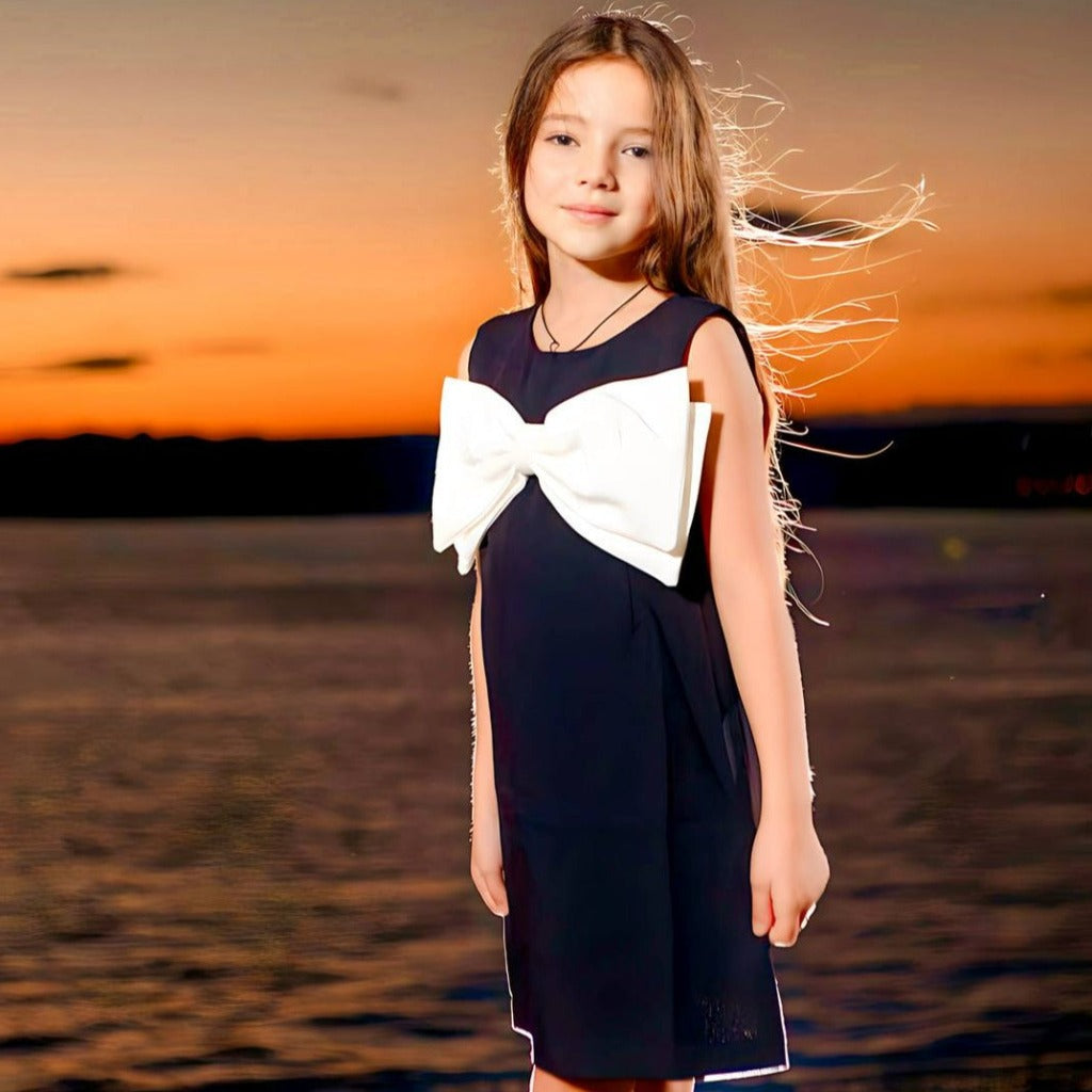 ONEAKIDS Baby & Toddler clothing Big Bow Girls' Dress