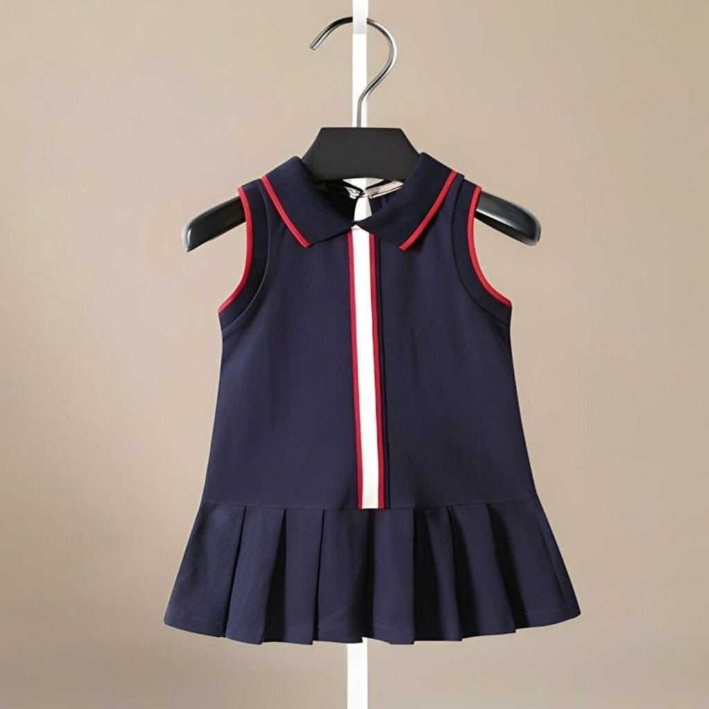 ONEAKIDS Baby & Toddler clothing BLUE / 12-18M Arya Girls' Organic Cotton Dress