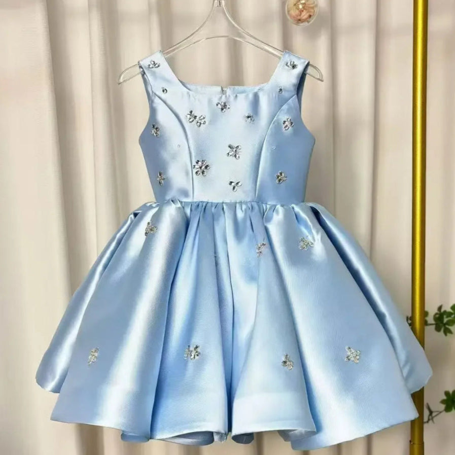 ONEAKIDS Baby & Toddler clothing BLUE / 12-18M Elizabeth Luxury Flower Girl Dress