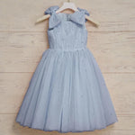 ONEAKIDS Baby & Toddler clothing BLUE / 12-18M Montauk Flower Girl Dress with Pearls