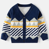 ONEAKIDS Baby & Toddler clothing BLUE / 2T Henry V-Neck Boys' Cardigans
