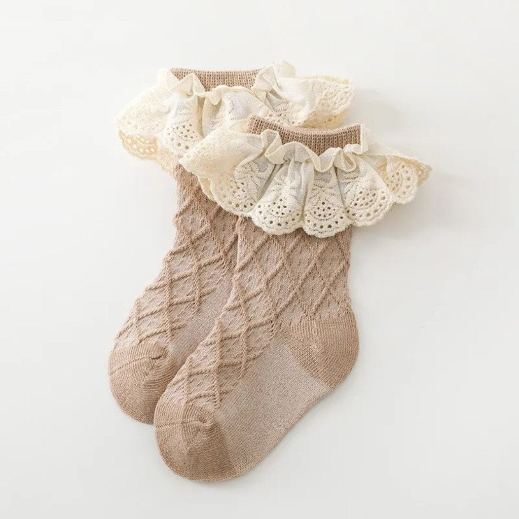 ONEAKIDS Baby & Toddler clothing BROWN / 0-3M Cute Ballerina Socks