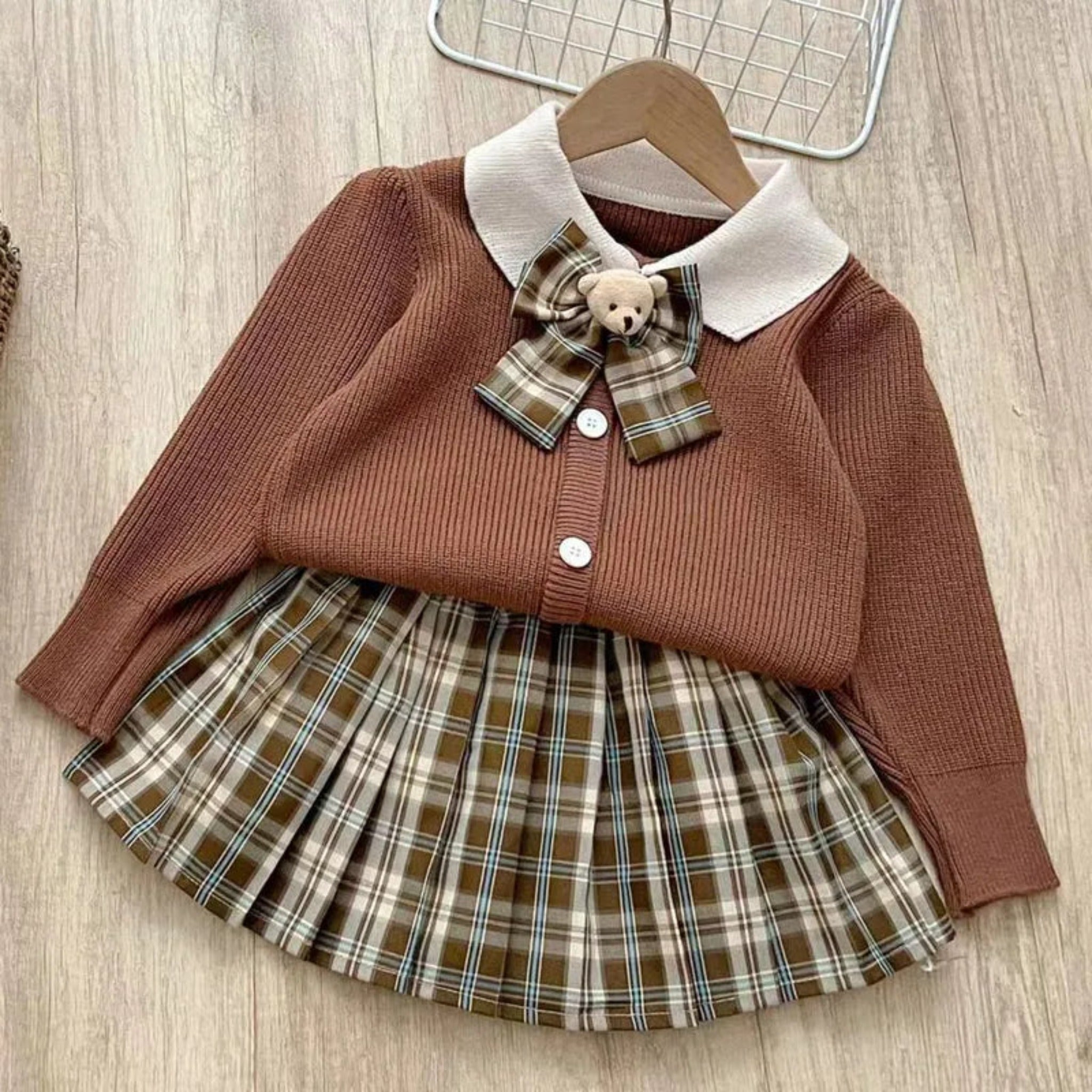 ONEAKIDS Baby & Toddler clothing BROWN / 2T Savannah Girls' 2-Piece Set