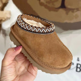 ONEAKIDS Baby & Toddler clothing BROWN / EU21   (5.3 inches) Children's Unisex Slipper-Style Mini Boots