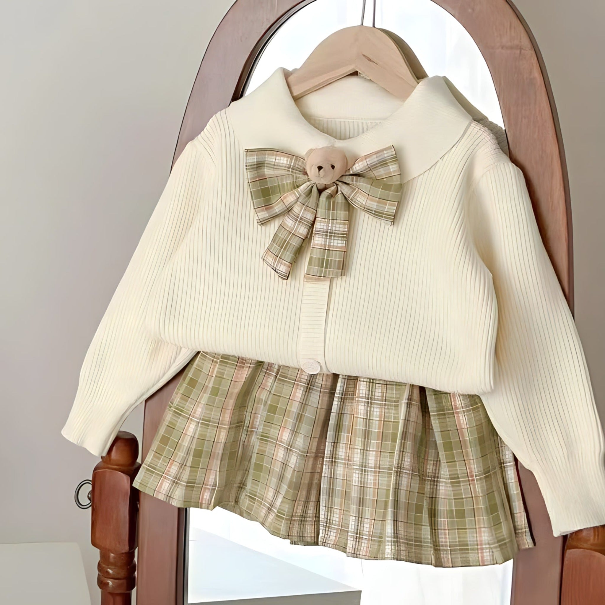 ONEAKIDS Baby & Toddler clothing CREAM / 2T Savannah Girls' 2-Piece Set