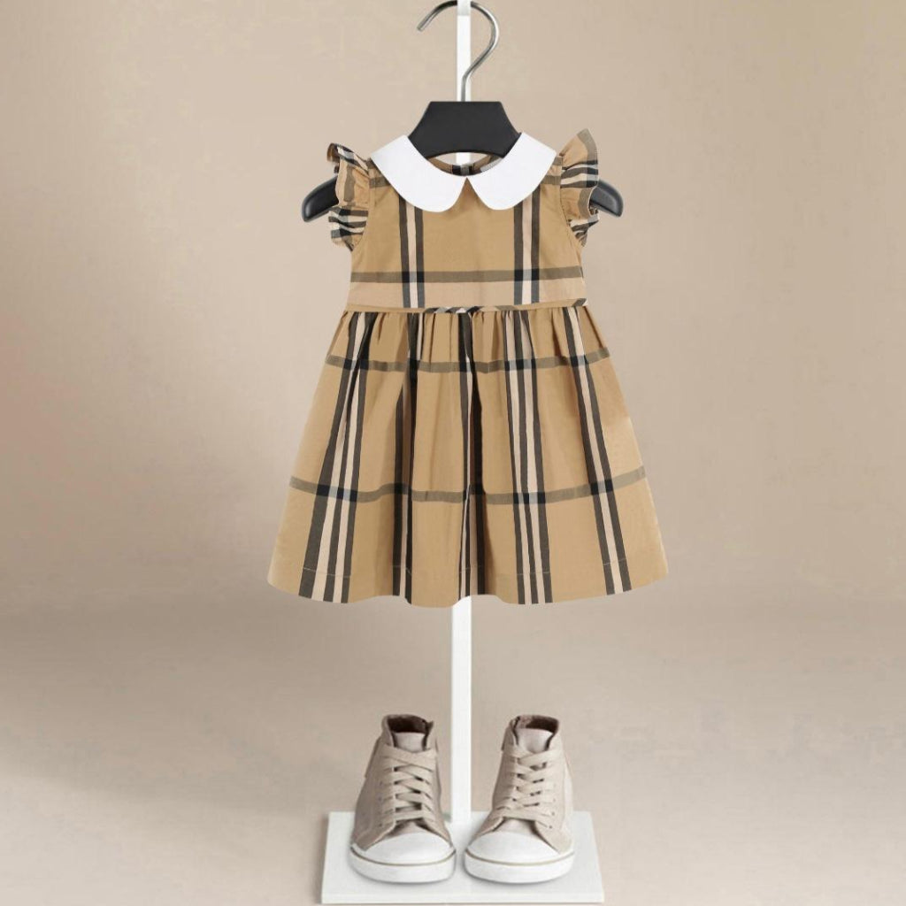 ONEAKIDS Baby & Toddler clothing Eileen Retro Style Cotton Dress