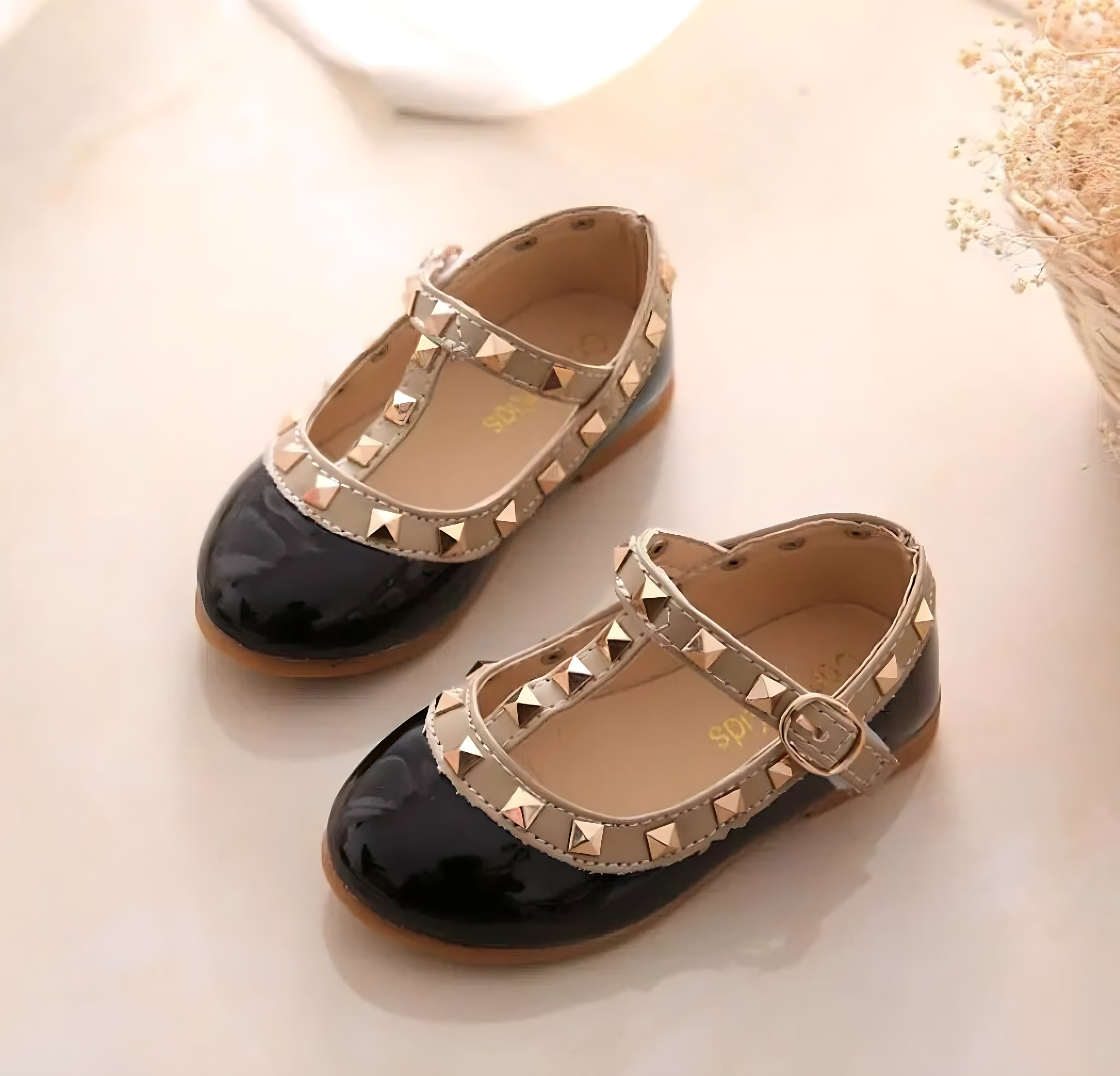ONEAKIDS Baby & Toddler clothing EU21   (5.3 inches) / BLACK Amelia Shoes