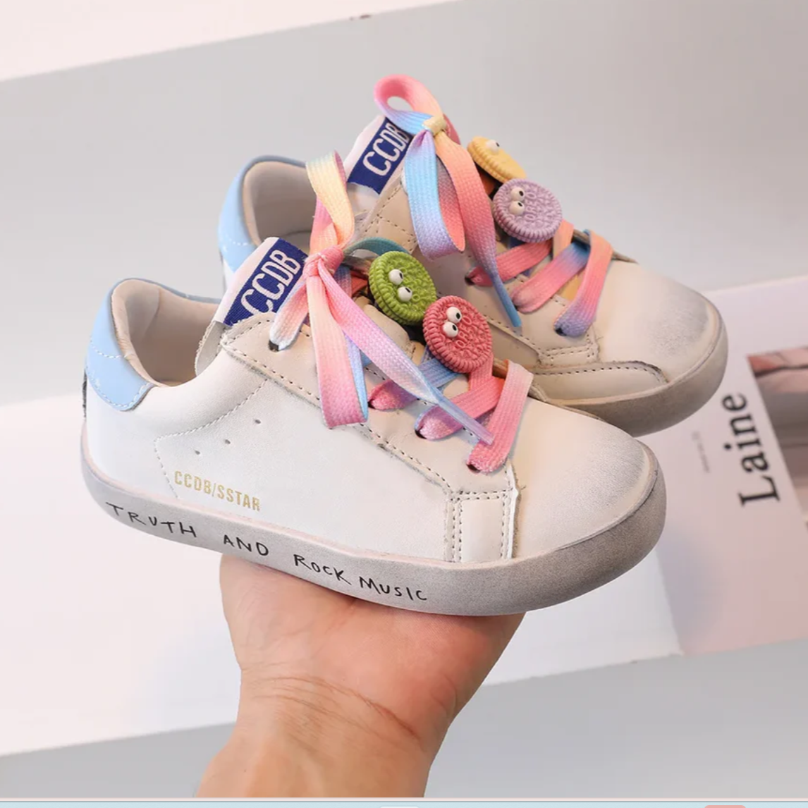 ONEAKIDS Baby & Toddler clothing EU21   (5.3 inches) / OREO ONEA Kids' Sneakers