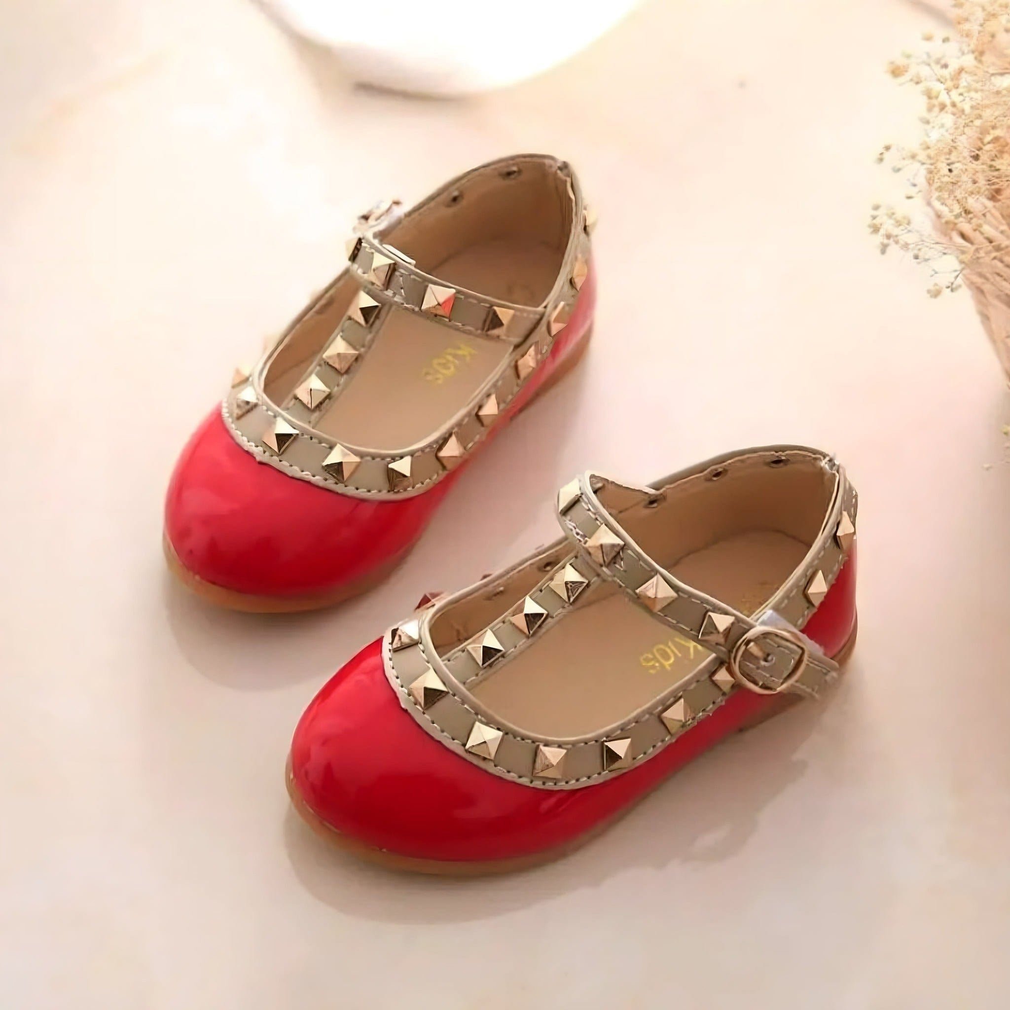 ONEAKIDS Baby & Toddler clothing EU21   (5.3 inches) / RED Amelia Shoes