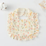 ONEAKIDS Baby & Toddler clothing FLORAL Boho Muslin Bibs for Baby Girls