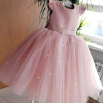 ONEAKIDS Baby & Toddler clothing FLOWER GIRL Dress With a Fluttery Tulle Skirt