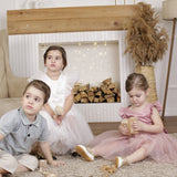 ONEAKIDS Baby & Toddler clothing FLOWER GIRL Dress With a Fluttery Tulle Skirt