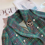 ONEAKIDS Baby & Toddler clothing Girls' Classic Jacket & Skort Set in Green