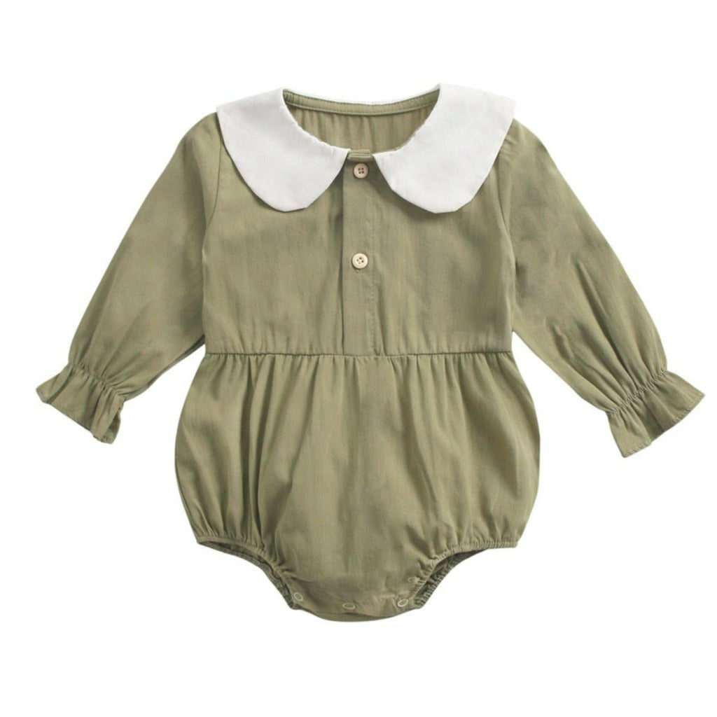 ONEAKIDS Baby & Toddler clothing GREEN / 0-3M Keira Baby Girl Bodysuit