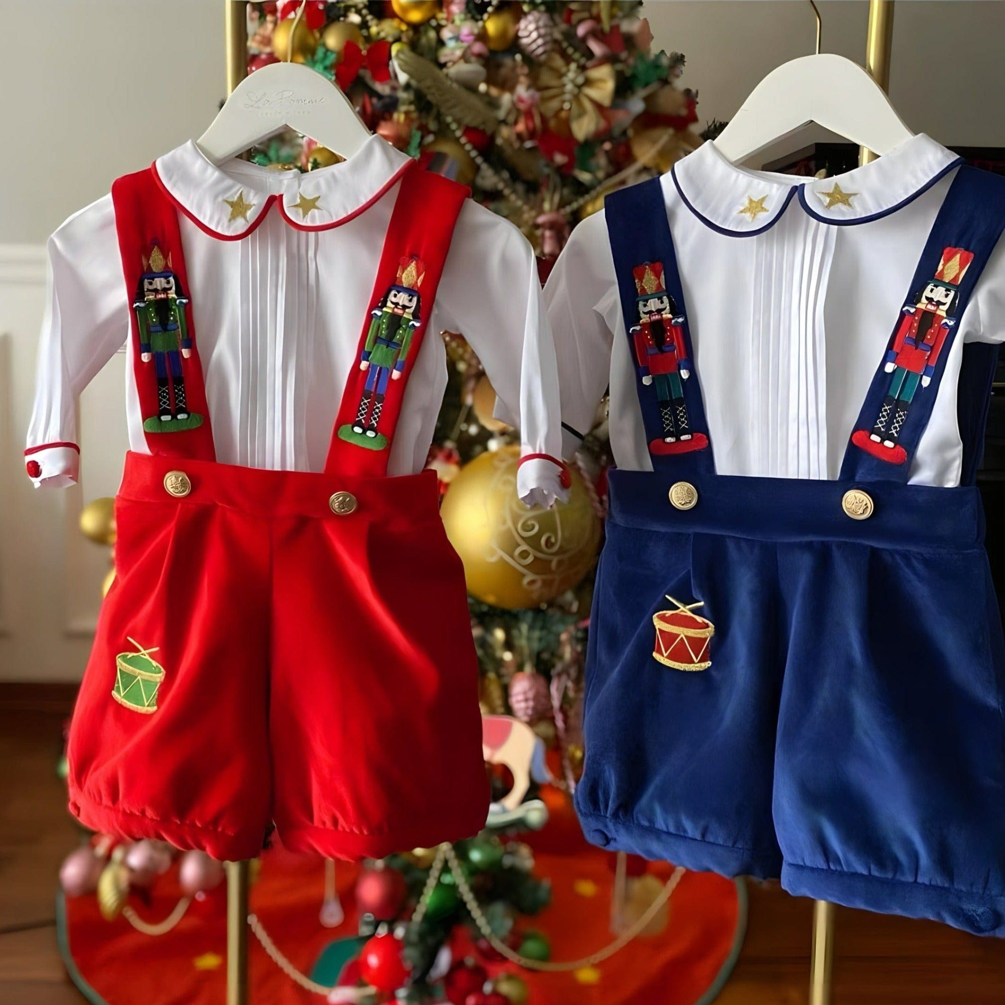 ONEAKIDS Baby & Toddler clothing Handmade Nutcracker Embroidery Set