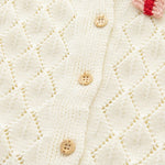 ONEAKIDS Baby & Toddler clothing Knit Cotton Toddler Cardigan & Skirt Set