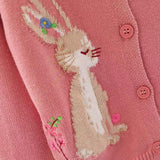 ONEAKIDS Baby & Toddler clothing Knit Girls' Bunny Cardigan