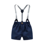 ONEAKIDS Baby & Toddler clothing Little Gentleman Dinosaur Suspender Set