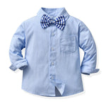 ONEAKIDS Baby & Toddler clothing Little Gentleman's Formal Pants & Shirt Set