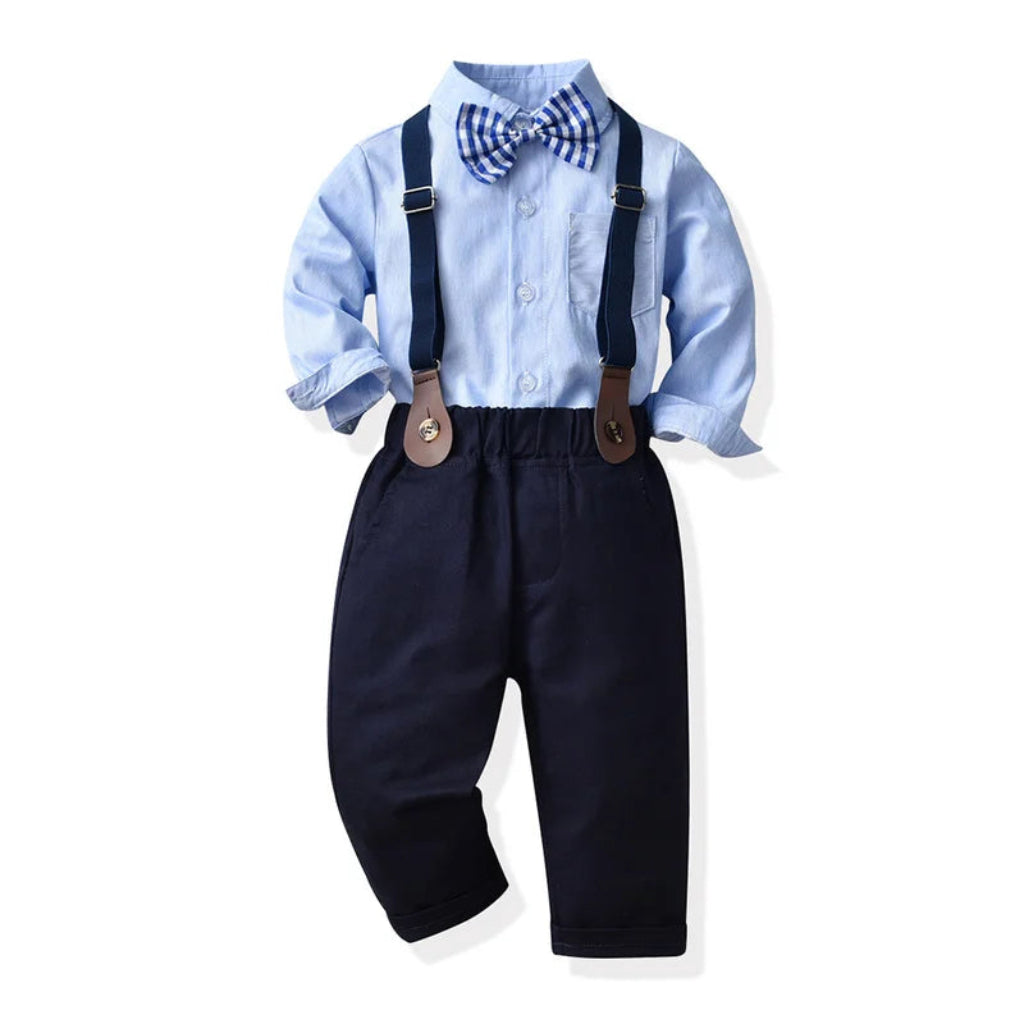 ONEAKIDS Baby & Toddler clothing Little Gentleman's Formal Pants & Shirt Set