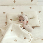 ONEAKIDS Baby & Toddler clothing Natural Soft Muslin Double Cotton Baby Blanket