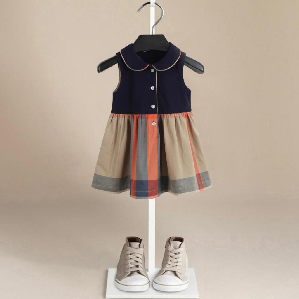 ONEAKIDS Baby & Toddler clothing NAVY / 12-18M Adele Vintage Style Girls' Dress