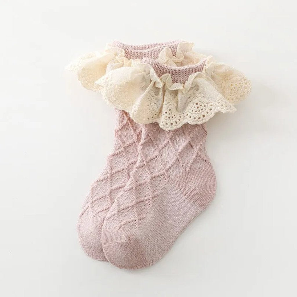 ONEAKIDS Baby & Toddler clothing PINK / 0-3M Cute Ballerina Socks