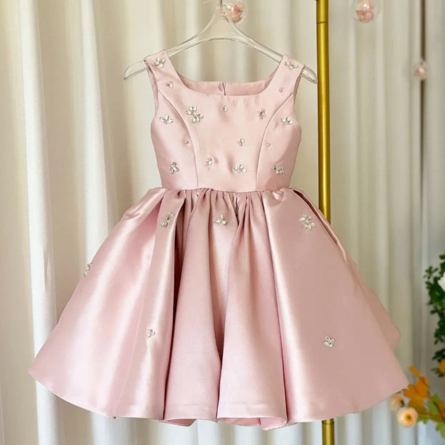 ONEAKIDS Baby & Toddler clothing PINK / 12-18M Elizabeth Luxury Flower Girl Dress