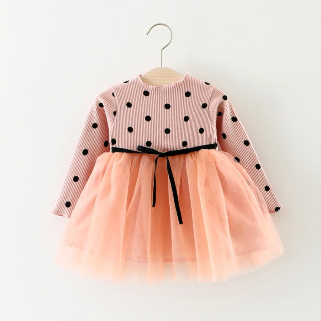 ONEAKIDS Baby & Toddler clothing PINK / 6-12M Cotton Tulle Baby & Toddler Dress