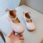ONEAKIDS Baby & Toddler clothing PINK / EU23   (5.7 inches) VENICE PEARL Princess Flats