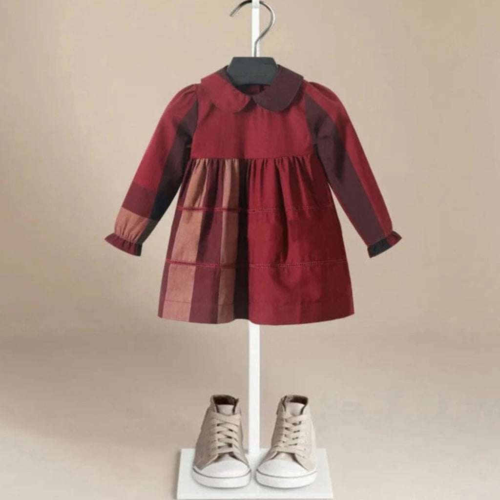 ONEAKIDS Baby & Toddler clothing RED / 12-18M Beige Dreamer Girls' Dress